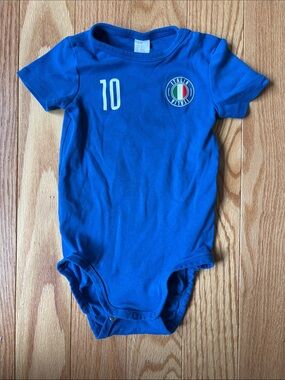 H&M Blue Italia Toddler One-Piece Bodysuit